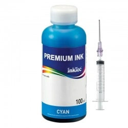 Tinta 664 cian para Epson EcoTank, con jeringa