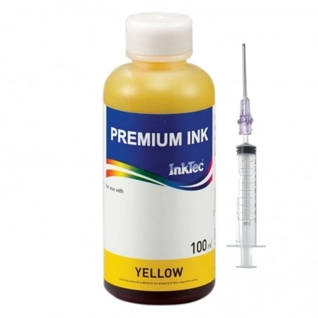 Tinta 664 amarilla para Epson EcoTank, con jeringa