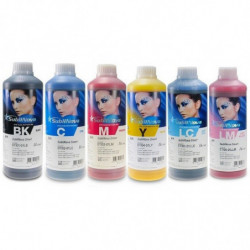Tinta de sublimación, SubliNova Smart de InkTec, 6 botellas de 1 Litro