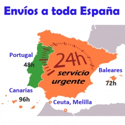 Envíos a toda España. Tinta negra Dye colorante para impresoras Epson, botella de 1 litro