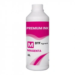 Tinta DTF GlopInk, botella de 1 Kg. Tinta DTF magenta