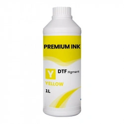 Tinta DTF GlopInk, botella de 1 Kg. Tinta DTF amarillo