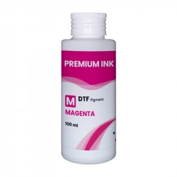 Tinta magenta DTF GlopInk, botella de 100 ml