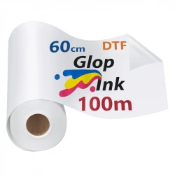 Film DTF pelado o despegue en caliente GlopInk, rollo de 60