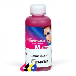 Tinta magenta de sublimación SubliNova Smart de InkTec, botella de 100 ml