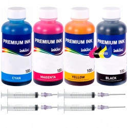 Tinta Epson 664 para EcoTank, 4 botellas con 4 jeringas