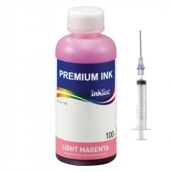 Tinta Epson 673 magenta claro para EcoTank, botella con jeringa