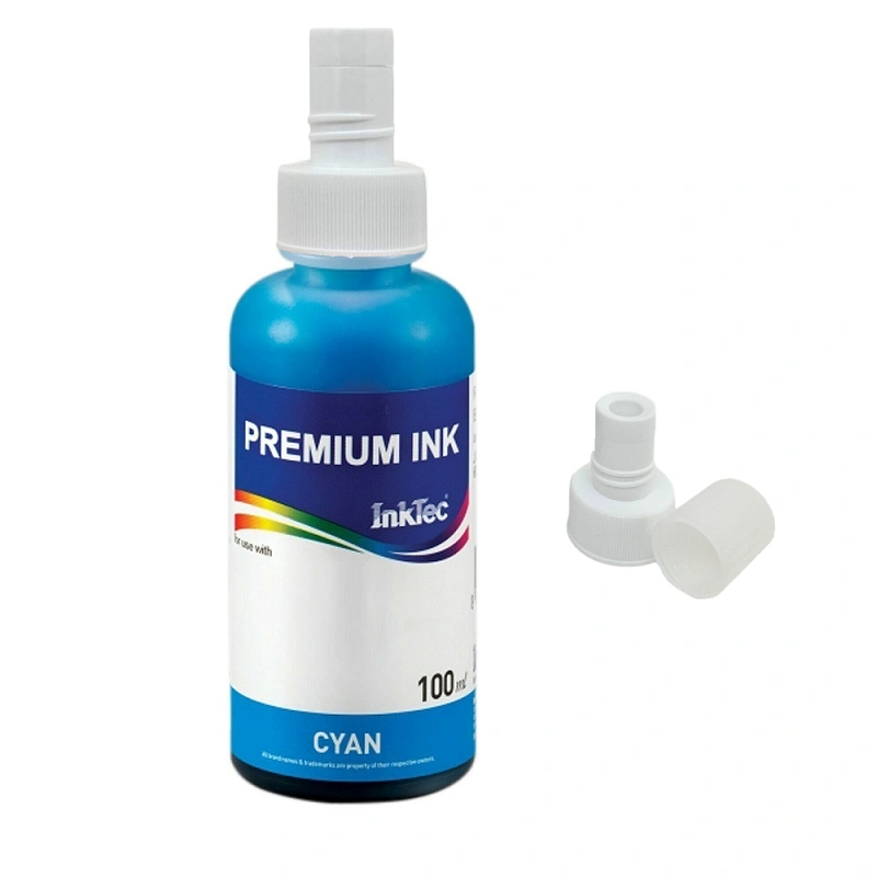 Tinta 103 cian para Epson EcoTank, con tapón ET