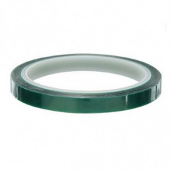 Pet, cinta, adhesiva, térmica, verde, de silicona, para sublimación, 30 metros, 5mm
