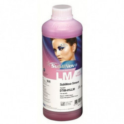 Tinta de sublimación, SubliNova Smart de InkTec, botella de 1 litro magenta claro
