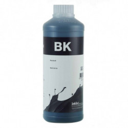 Tinta negra Dye colorante para impresoras Epson, botella de 1 litro