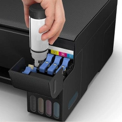 4 Botellas para recarga de tinta en impresoras Epson Ecotank y SureColor