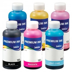 Tinta Dye InkTec, para impresoras Epson, 6 botellas de 100 ml