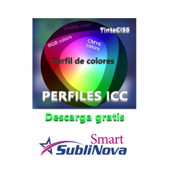 ICC perfil de colores SubliNova Smart, tinta de sublimación para Epson. Descarga gratis sin comprar