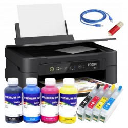 Impresora transfer A4 con cartuchos recargables y tinta pigmentada, Epson XP-2200